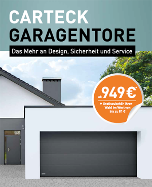 CarTeck Garagentor-Aktion bei Brinkers Dorfschmiede - Metallbau in Melle-Westerhausen